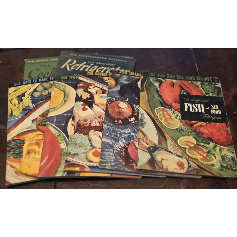 Culinary Arts Institute Vintage Cookbook Pamplets Lot 1941 Edited Berolzheimer
